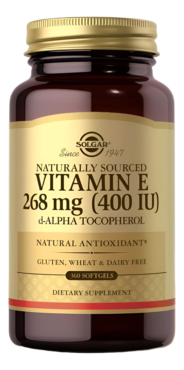 Solgar Vitamina E 268 Mg (400 Ui), 360 Alfa Softgels Antio