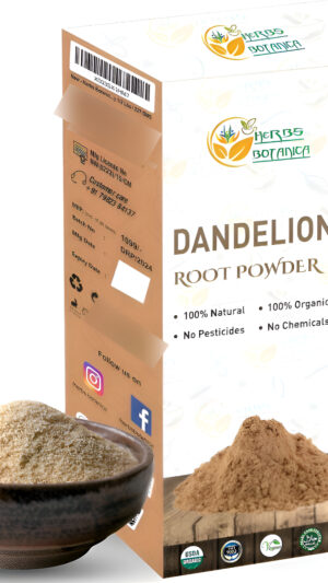 Polvo Orgánico De Raíz De Diente De León Desintoxica Y Apoya La Salud Digestiva Con Ricos En Nutrientes Y Antioxidantes