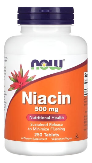 Niacina 500 Mg 250 Tabletas