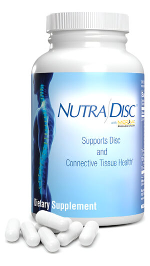 Nutra Disc - Suplemento De Apoyo Para Articulaciones  180 Cápsulas  Glucosamina Condroitina Para Dolor Articular, Dis