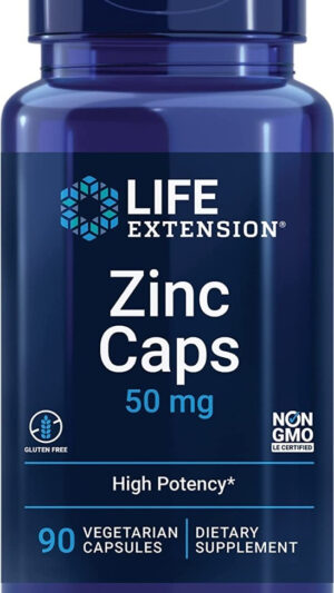 Zinc 90 Cap Life Extension - Unida