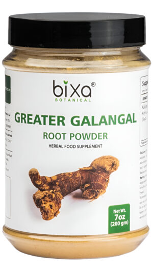 Bixa Botanical Greater Galangal Root Powder | (kulinjan/alpinia Galanga) 7.05 Oz (7 Onzas), Suplemento Herbario Que Apo