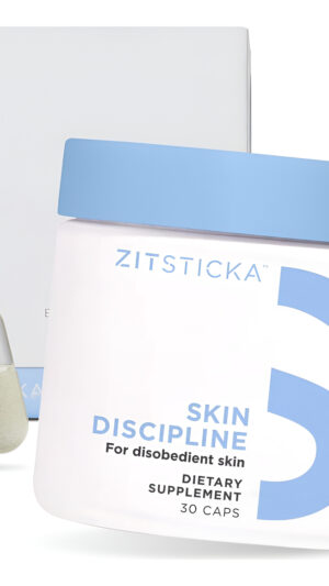 Zitsticka Acné Quístico Para Mujeres Y Hombres Con 30 Cápsulas Naturales Con Aceite Multivitamínico Y Polvo Probiótico,