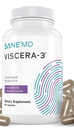 Viscera 3 Postbiotics Con Tri Butyrato. Suplemento De Tributyrin Para Alivio De La Hinchazón Y Gas, Intestino Con Fugas