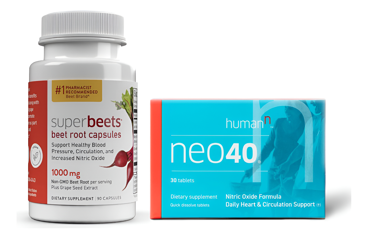 Humann Cápsulas De Raíz De Remolacha Superbeets Y Neo40 Daily