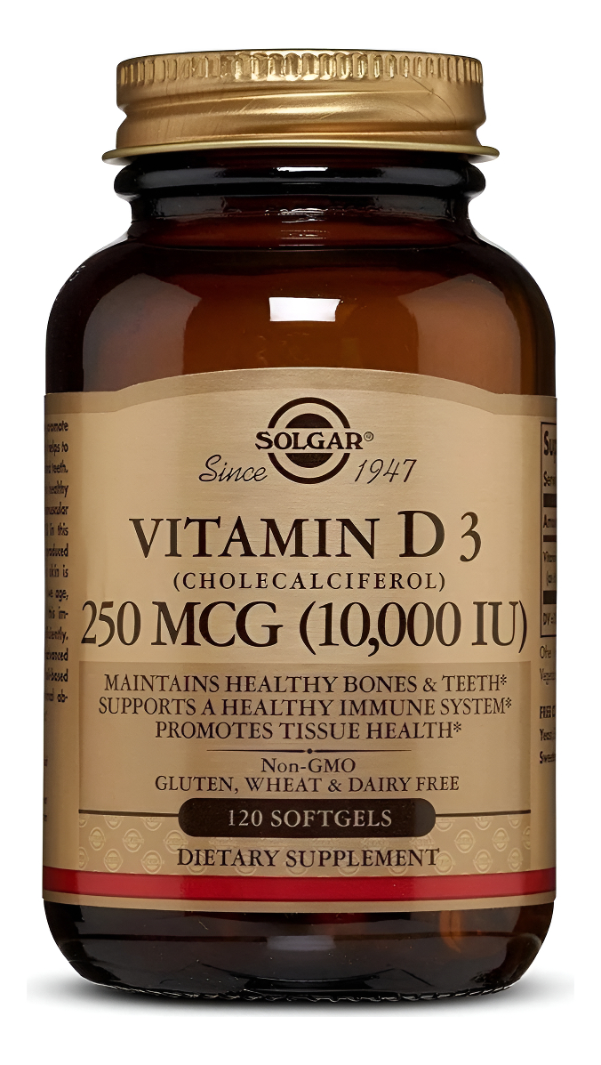 Vitamina D3 250mcg Solgar 120cp