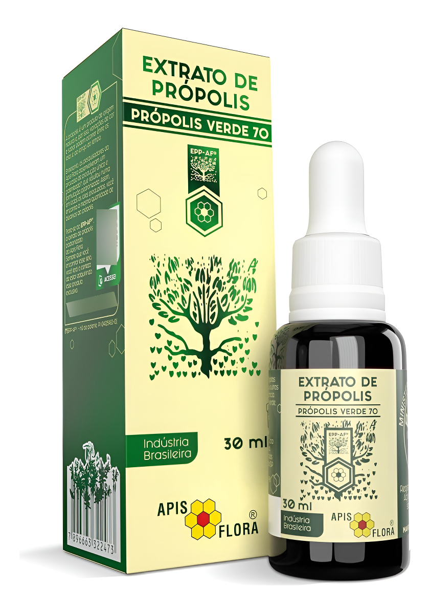 Extracto De Propóleo Verde 70-30 Ml Línea De Propóleo