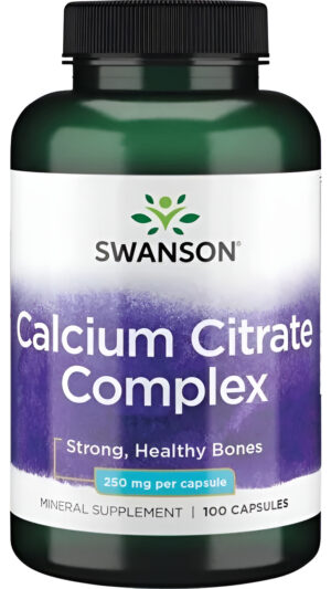 Calciuo Citrate Complex 100 Caps 250 Mg Swanson