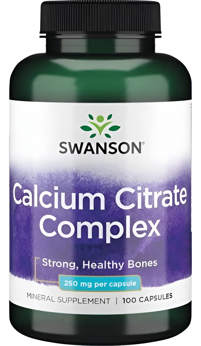 Calciuo Citrate Complex 100 Caps 250 Mg Swanson