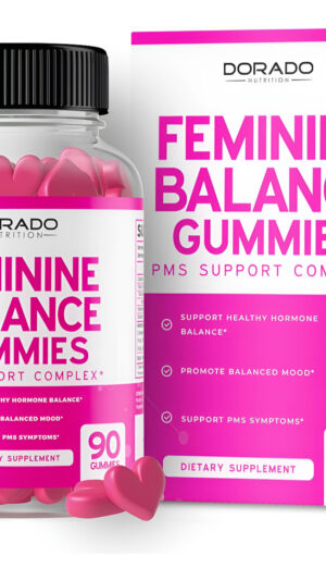 Equilibrio Hormonal Para Mujeres, Gomitas Para Aliviar El Síndrome Premenstrual Y Alivio De La Hinchazón Para Mujeres,