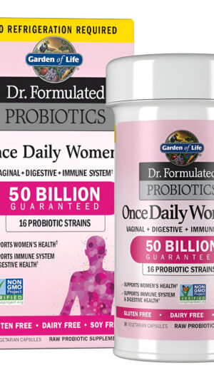 Garden Of Life Probioticos Mujeres 50 Billones 30 Cápsulas