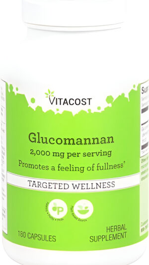 Glucomannan 2000 Mg 180 Caps Vitacost