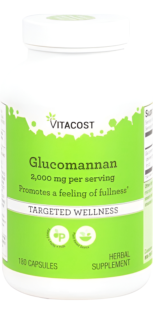 Glucomannan 2000 Mg 180 Caps Vitacost