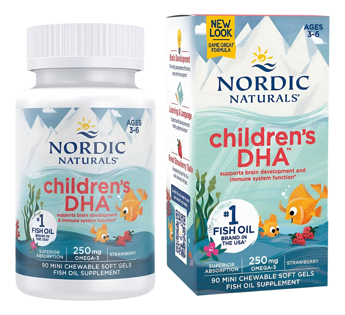 Omega 3 250mg Para Niños-nordic