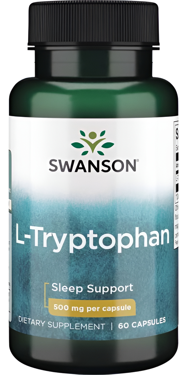 L-tryptophan Swanson Premium-60 Caps 500mg
