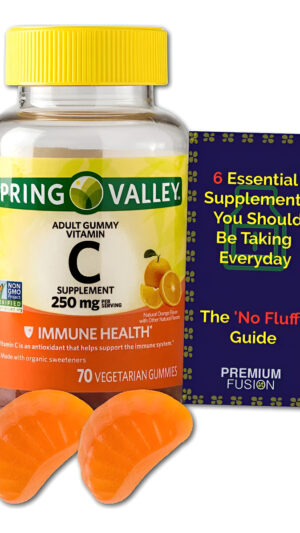 Spring Valley Gomitas De Vitamina C Para Adultos 250 Mg (70 Unidades) + Better Guide Vitaminas Y Suplementos
