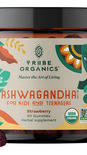 Ashwagandha Ksm-66 - Gomitas Para Niños Y Adolescentes, Extracto De Raíz Orgánica Pura, Suplemento Ayurvédico, Gomita,