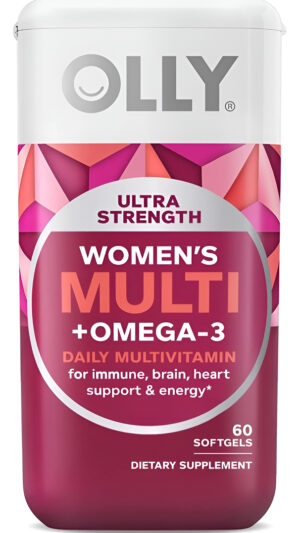Olly Omega-3, Hierro, Vitaminas A, D, C, E, B12