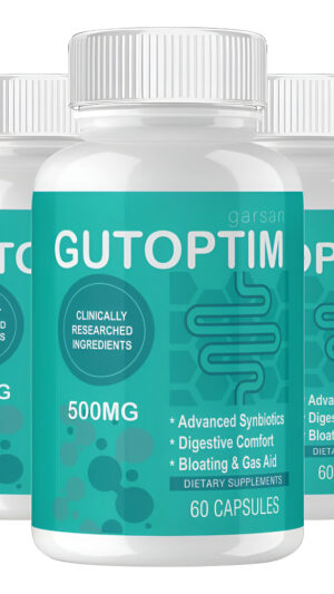 Gutoptim - Cápsulas Avanzadas De Gutoptim (paquete De 5, 300 Cápsulas)