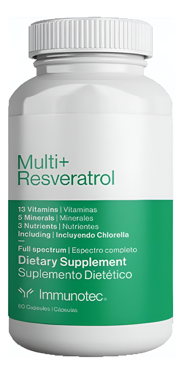 Immunotec - Multi+ Resveratrol - Suplemento Dietético De Espectro Completo