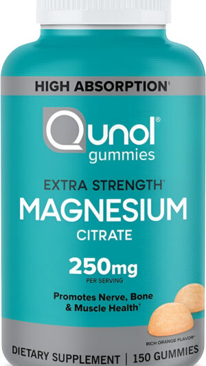 Citrato Magnesio 150 Gums Qunol
