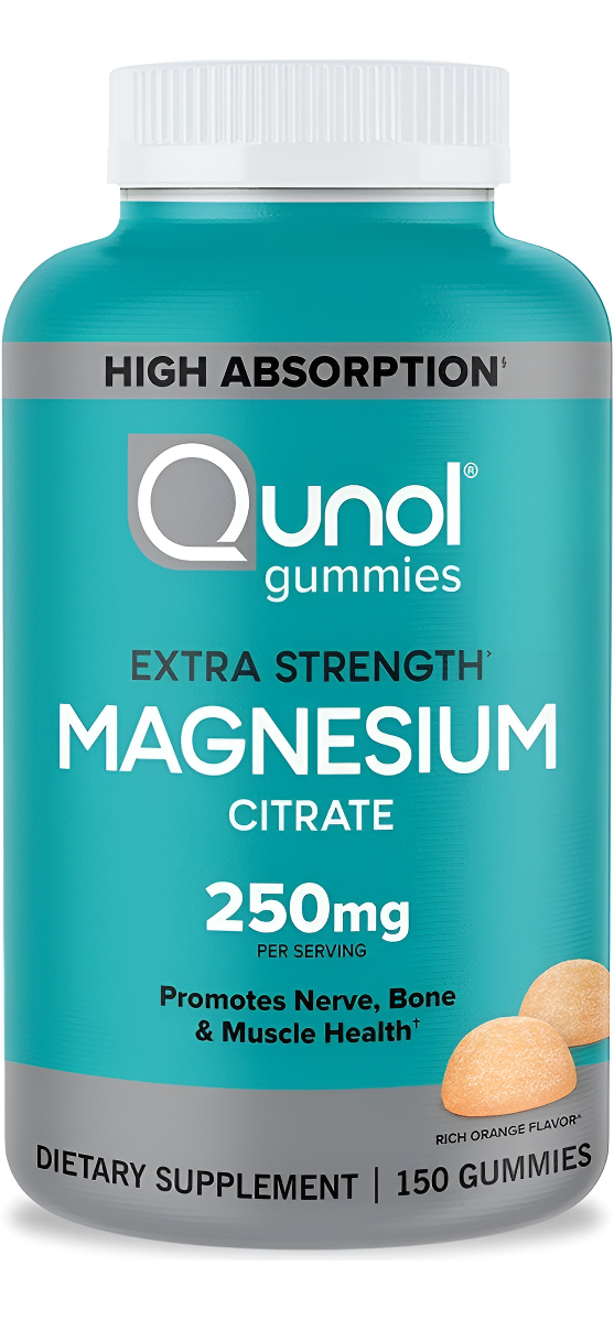 Citrato Magnesio 150 Gums Qunol