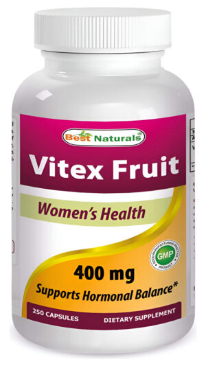 Best Naturals Vitex Chasteberry 400 Mg 250 Cápsulas