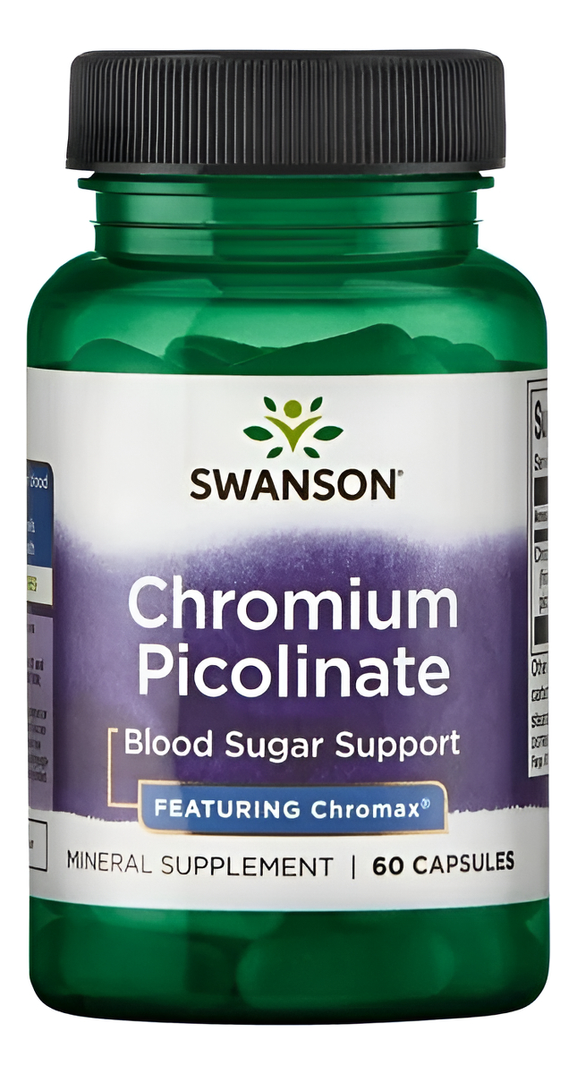 Picolinato De Cromocon Chromax 200 Mcg 60 Cápsulas