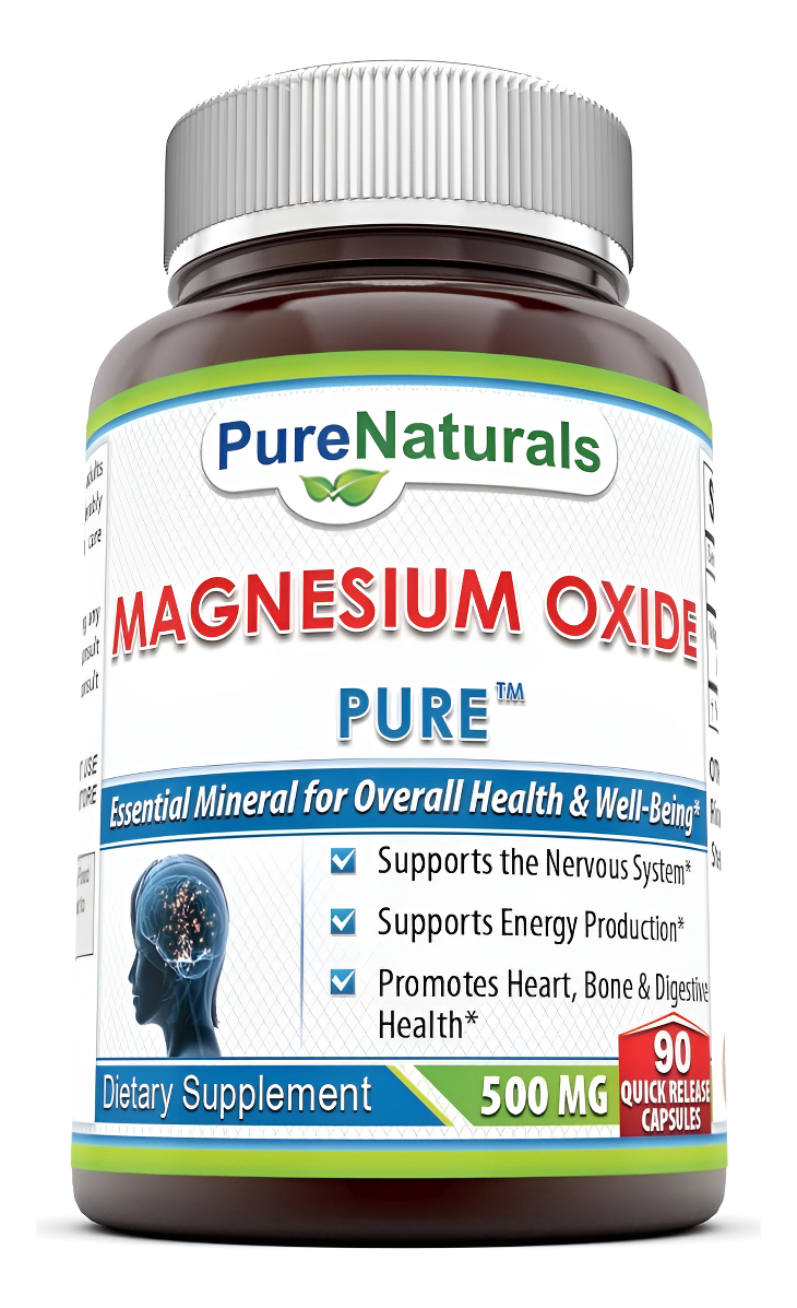 Magnesium Oxide 500mg Pure Natu