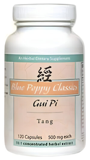 Gui Pi Tang (120 Cápsulas, 500 Mg Cada Una) - Blue Poppy