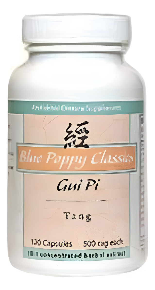 Gui Pi Tang (120 Cápsulas, 500 Mg Cada Una) - Blue Poppy