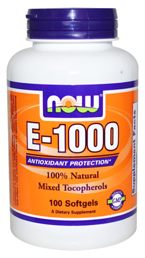 E 1000 100% Tocoferoles Mixtos 100 Sgels