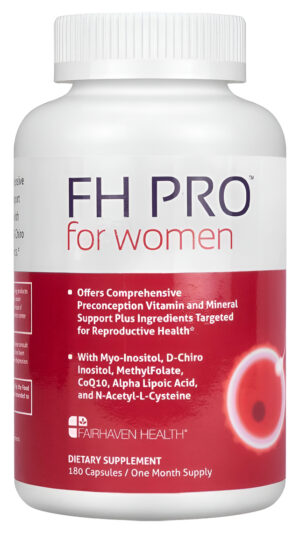 Fh Pro Para Mujeres, Fertilidad Premium Y Multivitamina Pren