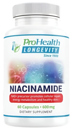 Niacinamida 60cp 600mg Prohealt