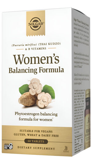 Solgar Fórmula De Equilibrio Para Mujeres, 60 Tabletas - Pueraria Mirifica - Fórmula De Equilibrio De Fitoestrógenos, M