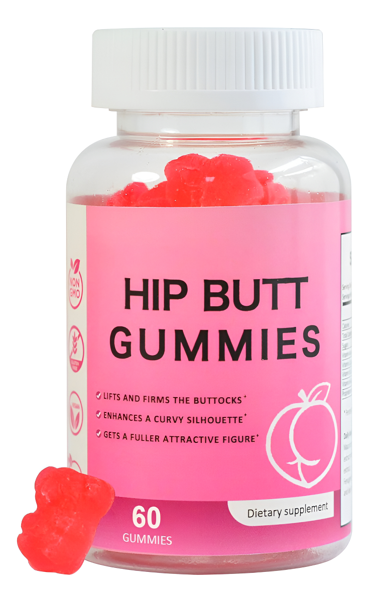 Gomitas Potenciadoras De Glúteos De Cadera Para El Crecimiento De Glúteos Y Caderas, Gomitas De Glúteos Para Glúteos Má