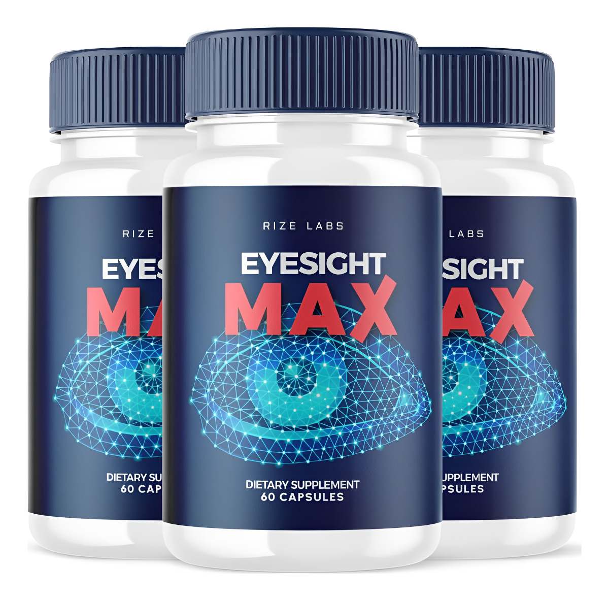 (3 Unidades) Suplemento Eyesight Max Vision, Cápsulas Totalmente Naturales Eyesight Max Para La Mejora Rápida De La Sal