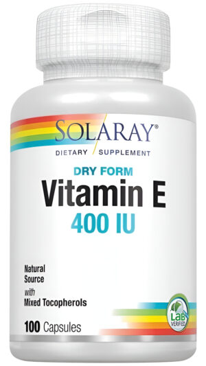 Vitamina E Solaray 400ui 100cap