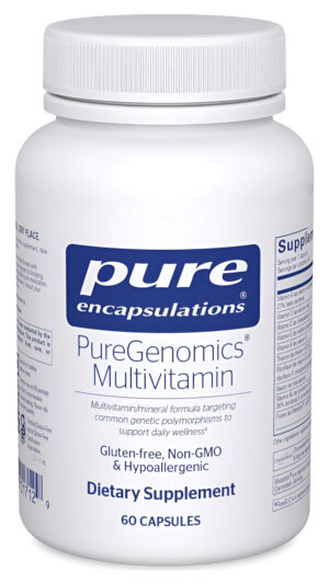 Pure Encapsulations Puregenomics Multivitamínico | Suplemento Para Apoyar Los Requisitos De Nutrientes De Variaciones G