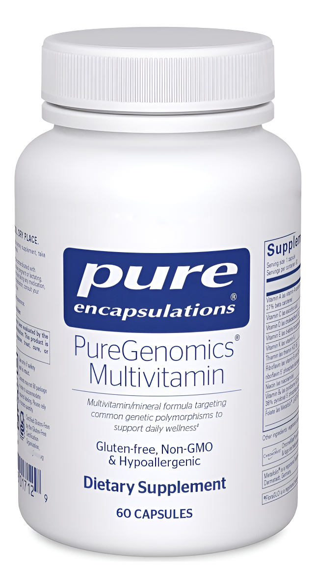 Pure Encapsulations Puregenomics Multivitamínico | Suplemento Para Apoyar Los Requisitos De Nutrientes De Variaciones G