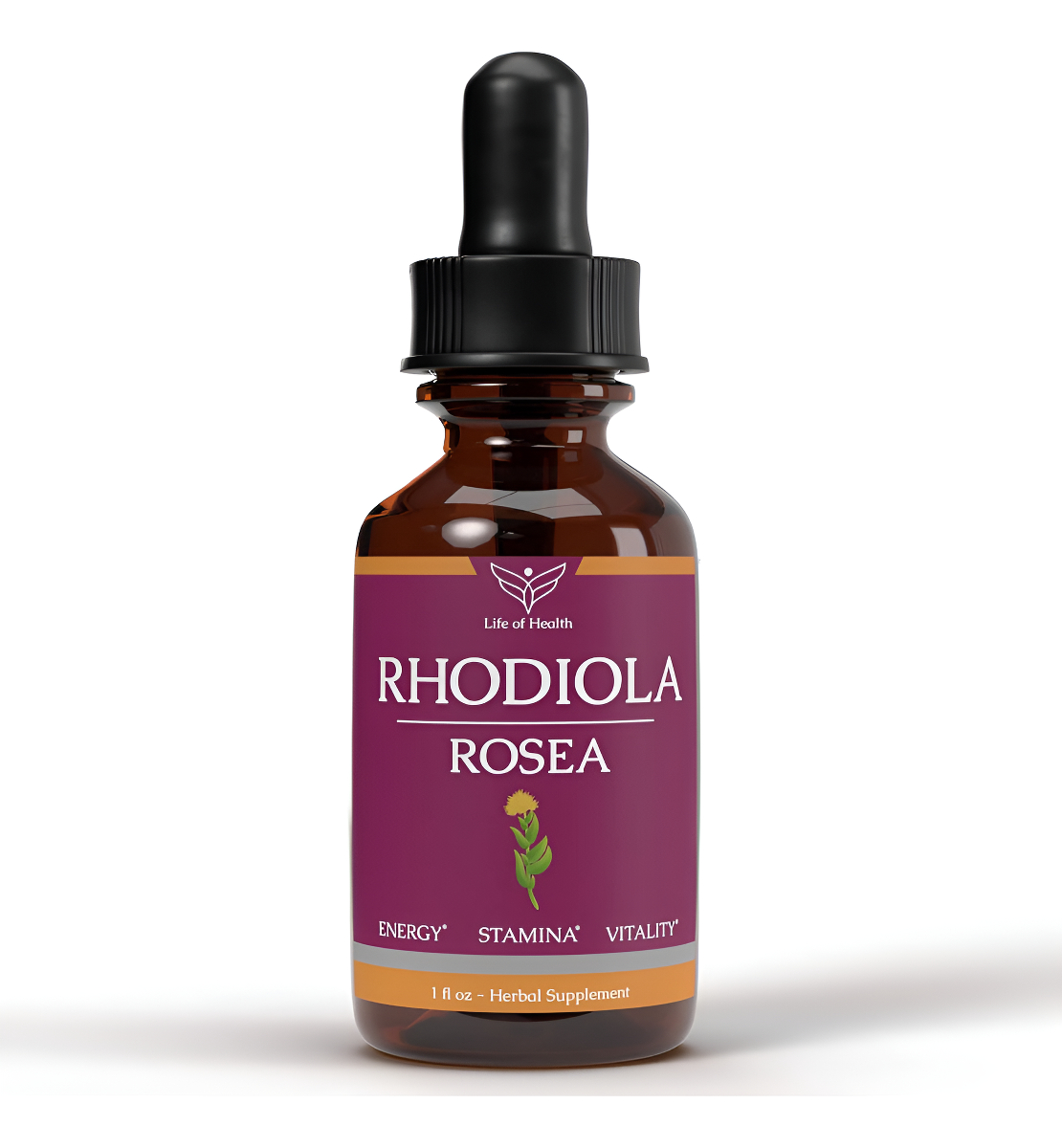 Rhodiola Rosea Tintura - Rhodiola - Extracto De Rhodiola - Para Energía, Resistencia, Apoyo Cognitivo Y Mucho Más - Sup