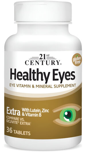 21st Century Ojos Saludables, Multivitamínico Ocular, 36 Tabletas