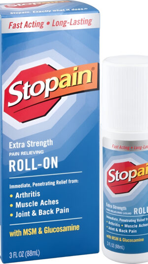 Alivio Del Dolor De Fuerza Extra Roll-on Stopain De 3 Onzas