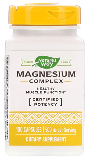 Complejo De Magnesio 500mg Natu