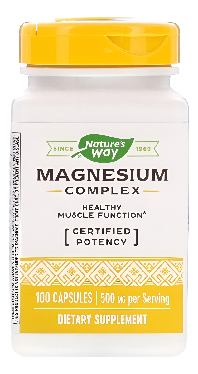 Complejo De Magnesio 500mg Natu