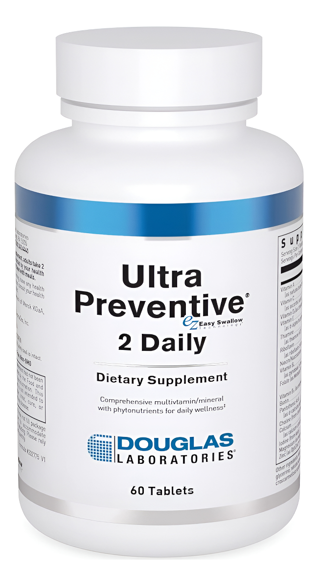 Douglas Laboratories Ultra Preventive 2 Daily | Suplemento Multivitamínico Y Mineral Para Apoyar La Producción De Energ