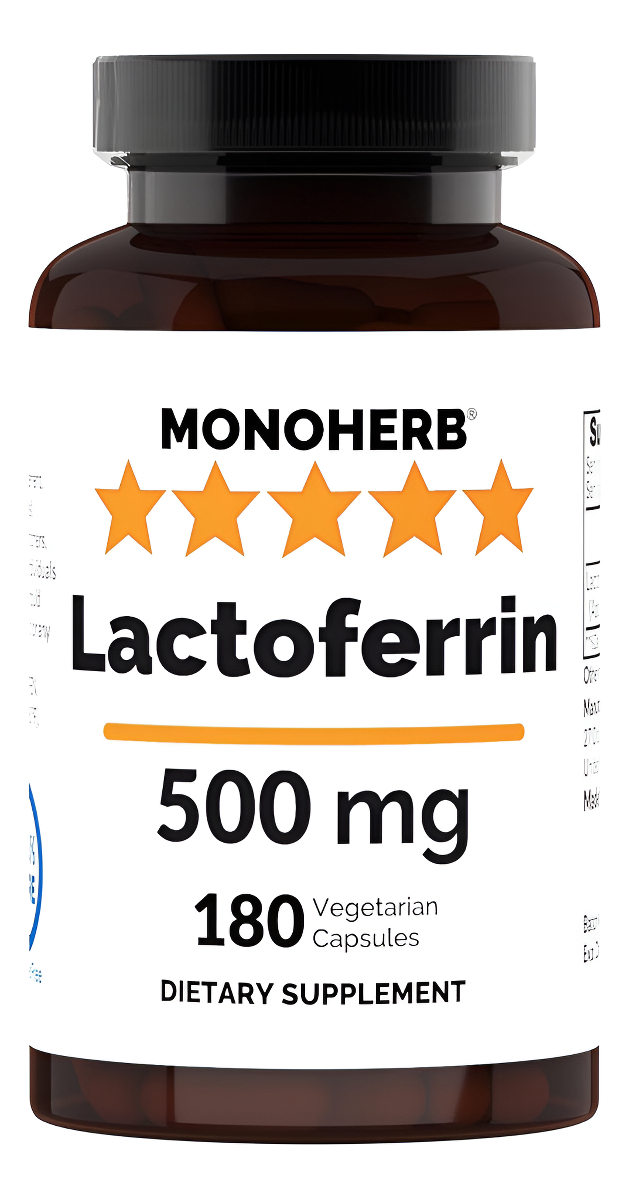 Lactoferrina 500 Mg - 180 Cápsulas