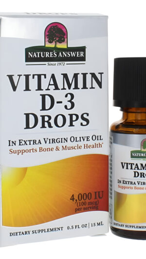 Respuesta De La Naturaleza La Vitamina D 3 Cae 4000 Ui 0.5 O