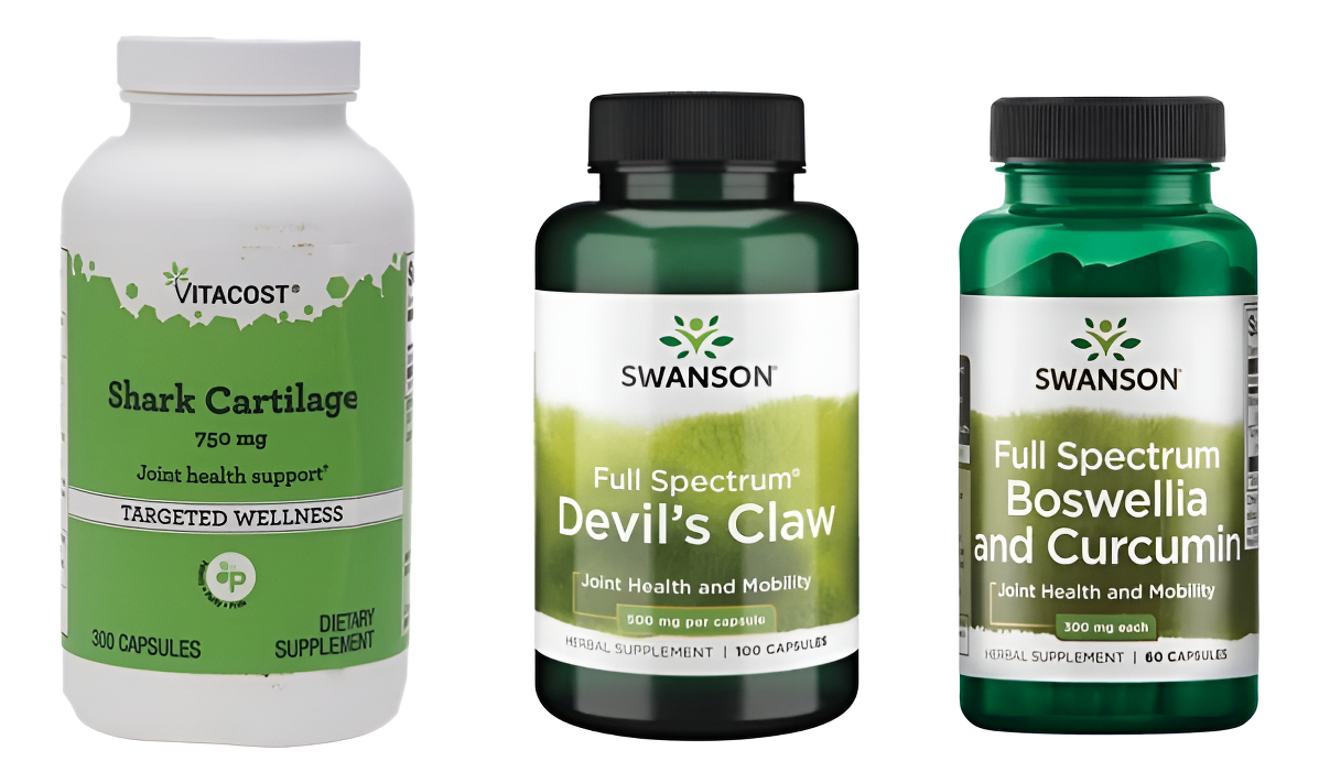 Boswellia Y Curcumin + Cartílago De Tiburón+ Devils Claw
