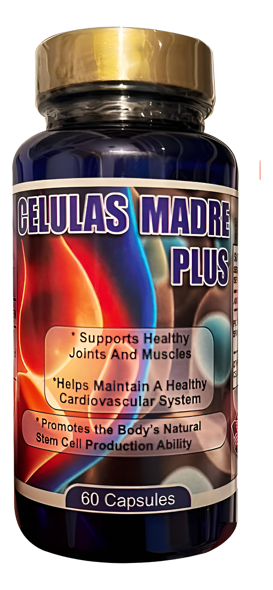 Madre Cell Plus Para Aliviar Los Dolores Articulares 60 Cápsulas Para 1 Mes De Tratamiento Con Alga Afa Todonatural
